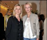 Inauguration de la boutique : Sophie Favier et la princesse Hélène de Yougoslavie