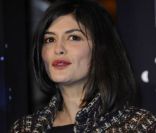 Audrey Tautou illumine les Champs-Élysées, le 23 novembre 2011 à Paris.