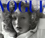 Maggie Rizer en couverture de  Vogue  Italia, 1998.