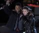 Justin Bieber et Usher durant l'enregistrement de l'émission spéciale Noël au Rockefeller Center, de NBC, le 23 novembre 2011 à New York.