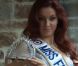 Delphine Wespiser, Miss France 2012, lors d'un shooting en décembre 2011