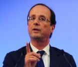 François Hollande en novembre 2011 à Vaujours