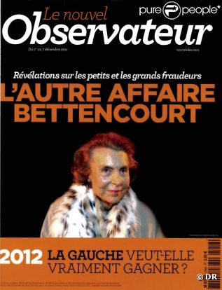  Le Nouvel Observateur , en kiosques le 1er décembre 2011.