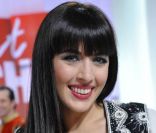 Nolwenn Leroy lors de l'enregistrement de Vivement Dimanche le 7 décembre 2011 au Studio Gabriel de la Plaine Saint Denis. Emission diffusée le 11 décembre 2011. 