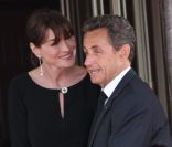 Nicolas Sarkozy et Carla Bruni-Sarkozy en mai 2011<br />
