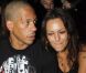 Karole Rocher et JoeyStarr au défilé Givenchy à Paris en octobre 2011