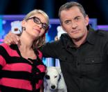 Guilaine et Christophe Dechavanne pour Une Famille en or