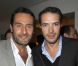Nicolas Bedos et Gilles Lellouche en avril 2011 à Paris