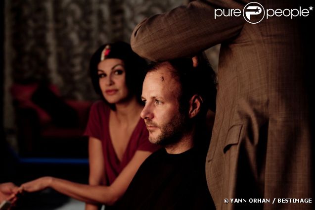 Pierre-François Martin Laval et Helena Noguerra lors du 50e Gala de l'Union des Artistes le 21 novembre 2011 au cirque Alexis Grüss