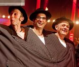 Les Clown Cousin lors du 50e Gala de l'Union des Artistes le 21 novembre 2011 au cirque Alexis Grüss