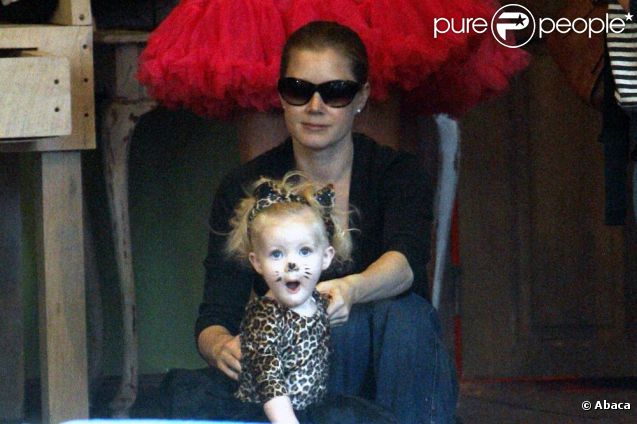 Amy Adams et son adorable fille Aviana 