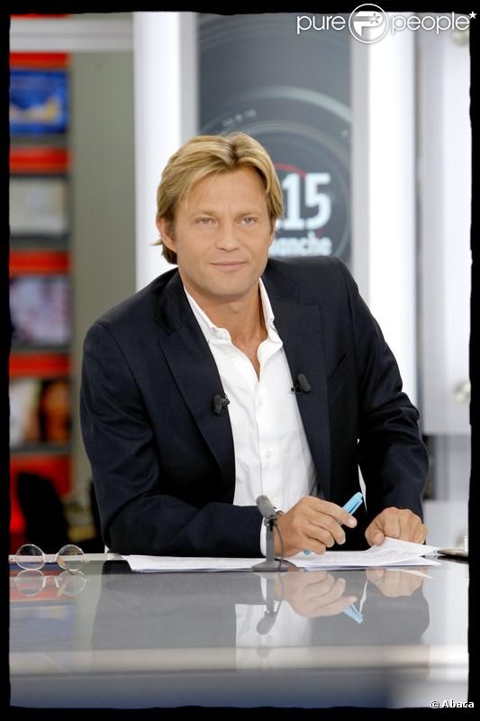 Laurent Delahousse, en septembre 2009 à Paris.