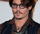 Johnny Depp à Paris, en novembre 2011.