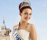 Dephine Wespiser, Miss France 2012, porte une robe de mariée Miss France pour Complicité