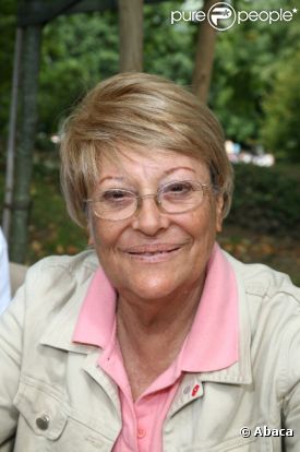 Geneviève Moll, en août 2006 à Gonzague Saint-Bris