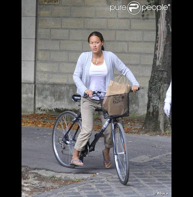 Jade Duell, la maman du fils d'Owen Wilson le 25 juillet 2010 à Paris