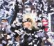 Lady Gaga live pour le Nouvel An à Time Square, New York, le 31 décembre 2011.