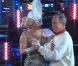Lady Gaga et le maire de New York Michael Bloomberg pour compte à rebours final, le 31 décembre 2011.