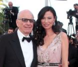 Rupert Murdoch le 16 mai 2011 à Cannes avec sa femme Wendi