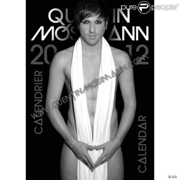 Quentin Mosimann en couverture de son calendrier 2012.