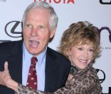 Jane Fonda et Ted Turner en octobre 2010 à Los Angeles 