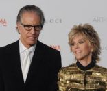 Richard Perry et Jane Fonda au musée d'art de Los Angeles le 5 novembre 2011 