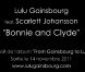 Lulu Gainsbourg et Scarlett Johansson ont enregistré leur version du titre  Bonnie and Clyde  de Serge et Brigitte Bardot, 2011.