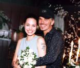 Angelina Jolie et Billy Bob Thornton, mariés en juin 2000 à Las Vegas.