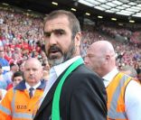 Eric Cantona le 5 août 2011 à Manchester