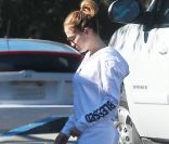 Jennifer Lopez et sa fille Emme à Los Angeles le 9 janvier 2012