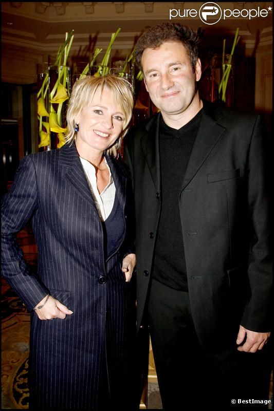 Sophie Davant et Pierre Sled en novembre 2007 à Paris