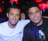 Néné et Ronaldo au Queen le lundi 9 janvier 2012 à Paris