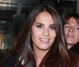 Elisa Tovati arrive au Studio Gabriel pour l'enregistrement de  Vivement Dimanche , à Paris, le 11 janvier 2011.