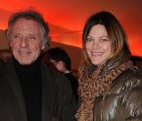 Alexandra Kazan et son compagnon François Bernheim au concert de Julien Clerc Palais des Congrès de Paris, le 13 janvier 2012.