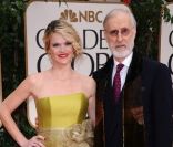 Missi Pyle et James Cromwell lors des Golden Globes à Beverly Hills le 15 janvier 2012