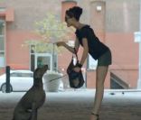 Campagne Longchamp avec Coco Rocha