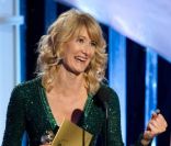 Laura Dern à la cérémonie des Golden Globes, à Los Angeles, le 15 janvier 2012.