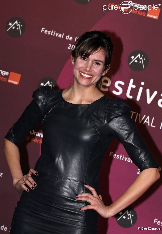 Louise Monot à la soirée d'ouverture du festival de l'Alpe d'Huez, le 17 janvier 2012.