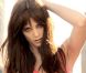 L'actrice Ashley Greene au cours du shooting pour la campagne printemps-été 2012 de DKNY.
