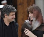 Carla Bruni-Sarkozy et Julien Civange en Tunisie le 29 avril 2008.