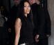Anggun à son arrivée au défilé Haute Couture Jean-Paul Gaultier. Le 25 janvier 2012 à Paris