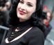 Dita Von Teese envoutante à son arrivée au défilé Haute Couture Jean-Paul Gaultier. Le 25 janvier 2012 à Paris