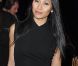 Anggun lors du défilé Jean-Paul Gaultier, à Paris, le 25 janvier 2012.
