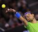 Rafael Nadal le 26 janvier 2012 à Melbourne lors de sa demi-finale gagnée face à Roger Federerl lors de l'Open d'Australie