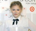 La jeune Chloë Moretz lors de la soirée de lancement de la collection Jason Wu pour Target, à New York, le 26 janvier 2012