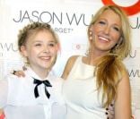 Les belles Blake Lively et Chloë Moretz lors de la soirée de lancement de la collection Jason Wu pour Target, à New York, le 26 janvier 2012
