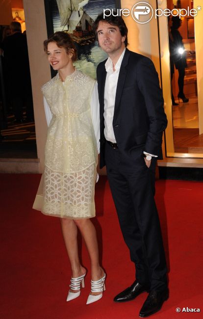 Natalia Vodianova et Antoine Arnault lors de l'inauguration de la 
