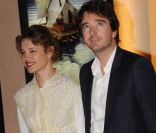 Les amoureux Natalia Vodianova et Antoine Arnault lors de l'inauguration de la 