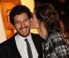 Francesco Scianna et Margareth Made lors de l'inauguration de la "Maison Rome Étoile", nouvelle boutique Louis Vuitton à Rome, le 27 janvier 2012