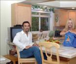 Francesco Quinn et sa femme Julie McCann dans leur maison de Los Angeles